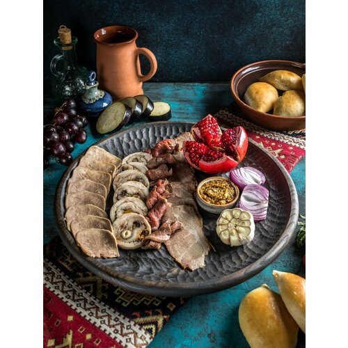 Деревянная тарелка из ясеня 