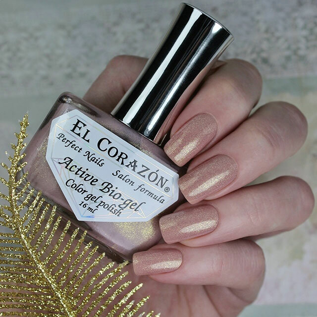 EL Corazon Лак для ногтей Shimmer, 16 мл, №423/2023