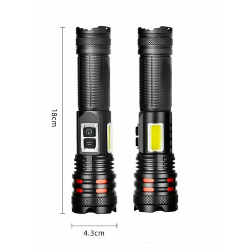 фото Usb аккумуляторный фонарик китай