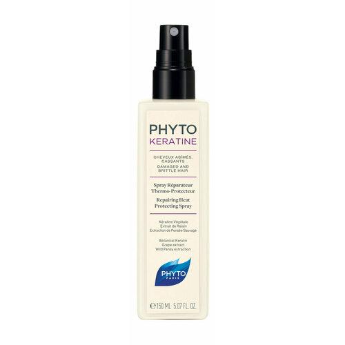 Термозащитный спрей с растительным кератином Phyto Phytokeratine Spray Reparateur Thermo Protecteur