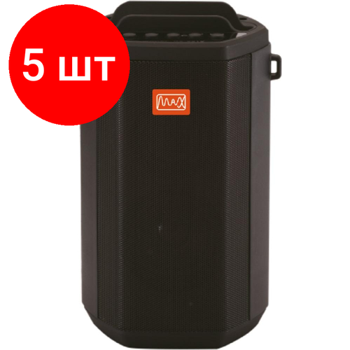 Комплект 5 штук, Акустическая система Max MR-280 Black