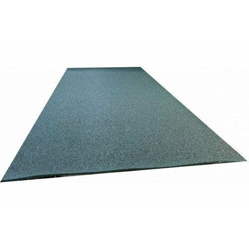 Покрытие из резиновой крошки амортекс (1500x3000x10 мм; цвет зелёный) 0053