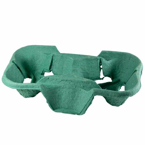 Держатель для 2-х стаканчиков, зелёный (4 шт)