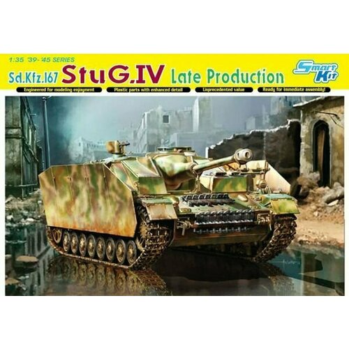 Сборная модель Sd. Kfz.167 StuG.IV LATE PRODUCTION (SMART KIT) сборная модель hobbyboss sd kfz 182 tiger ii henschel 1944 production w zimmerit 84531 1 35