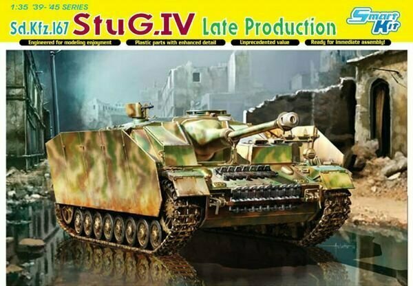 Сборная модель Sd. Kfz.167 StuG.IV LATE PRODUCTION (SMART KIT)