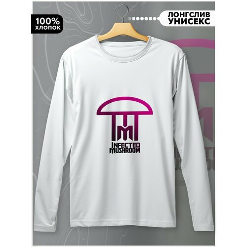фото Лонгслив бруталити, размер l, белый