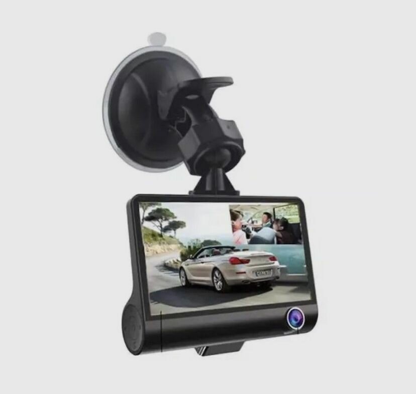 Регистратор видеофиксатор автомобильный Video CarDVR FullHD 1080p 3 камеры