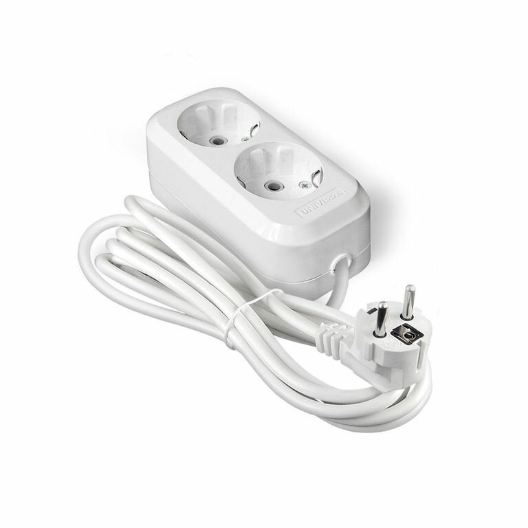 фото Удлинитель с многоместной розеткой Люкс У10-553, 3м