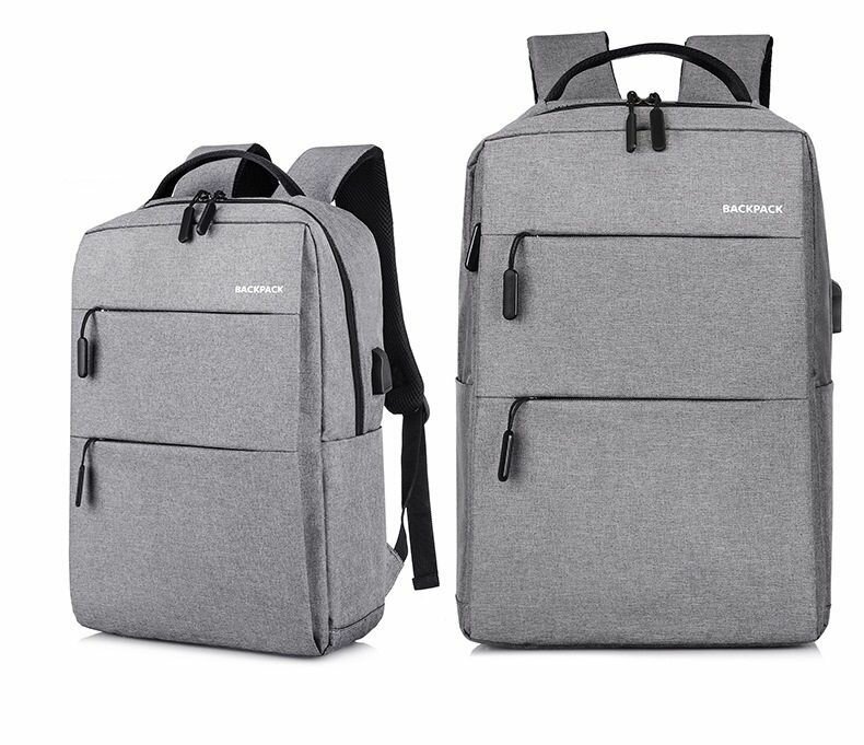 Рюкзак BACKPACK для ноутбука до 15,6 дюймов с USB и 6 отделениями