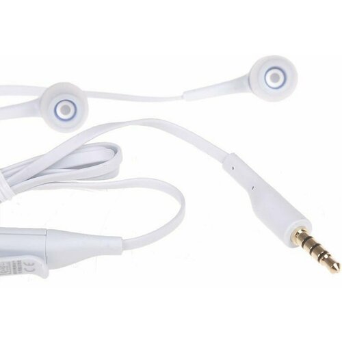 Стерео гарнитура для Nokia аналог WH-205 белая jack 35 TRRS четыре контакта 45000₽