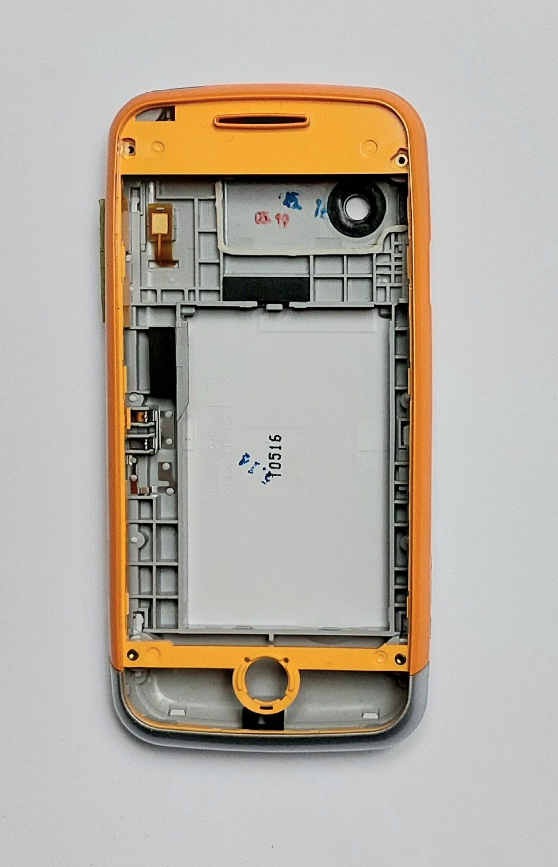 Корпус для LG GS290 бело-оранжевый