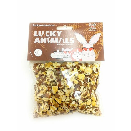 Lucky Animals Бобы плющенные 150гр