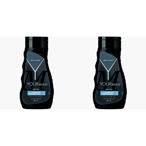 Jean Marc Гель-шампунь для душа Your Mind, мужской, 300 мл, 2 шт.