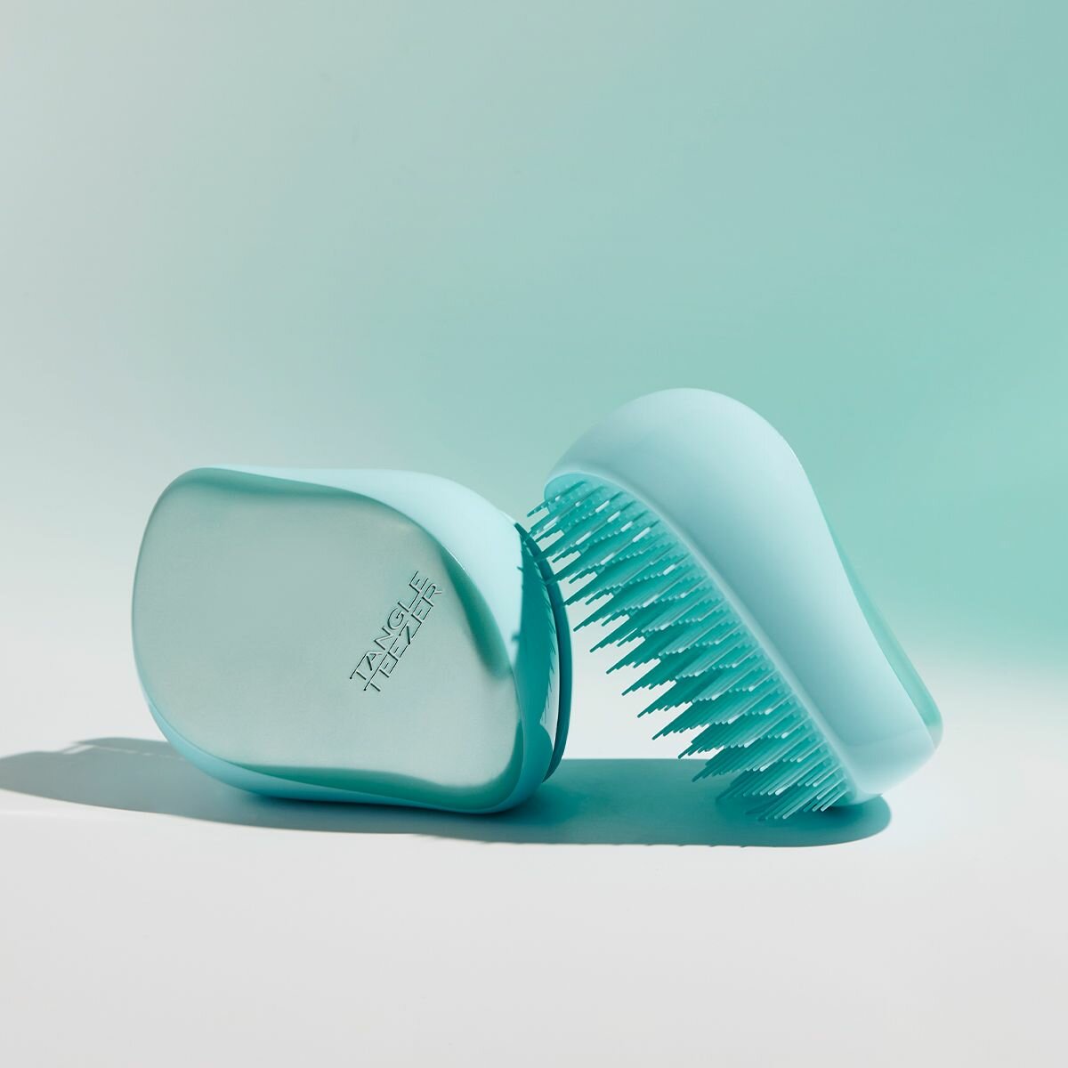 Tangle Teezer Compact Styler Frosted Teal Chrome Расческа