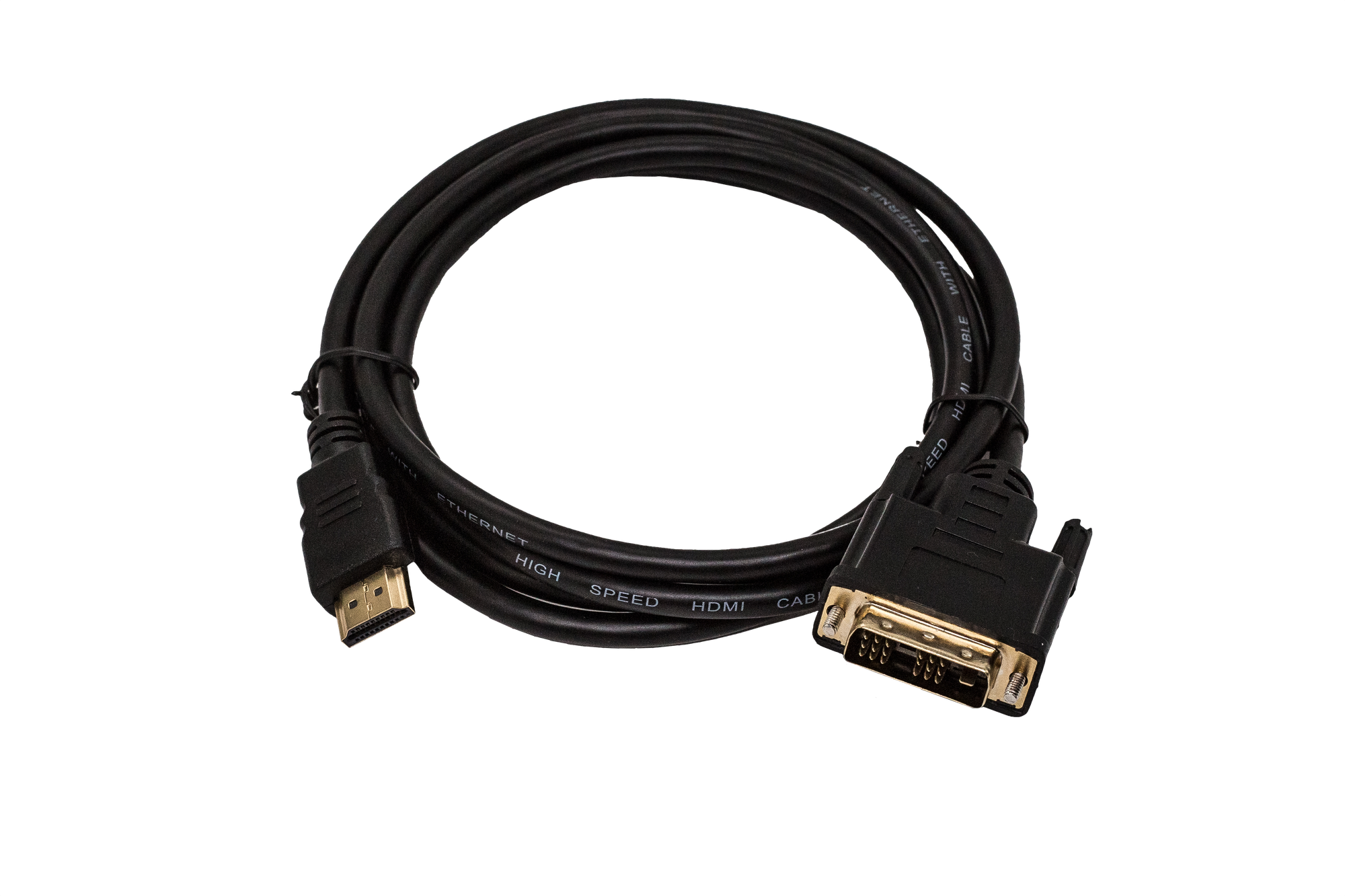 Кабель интерфейсный HDMI-DVI Filum FL-C-HM-DVIDM-18M 18 м медь черный разъемы: HDMI A male-DVI-D single link male пакет