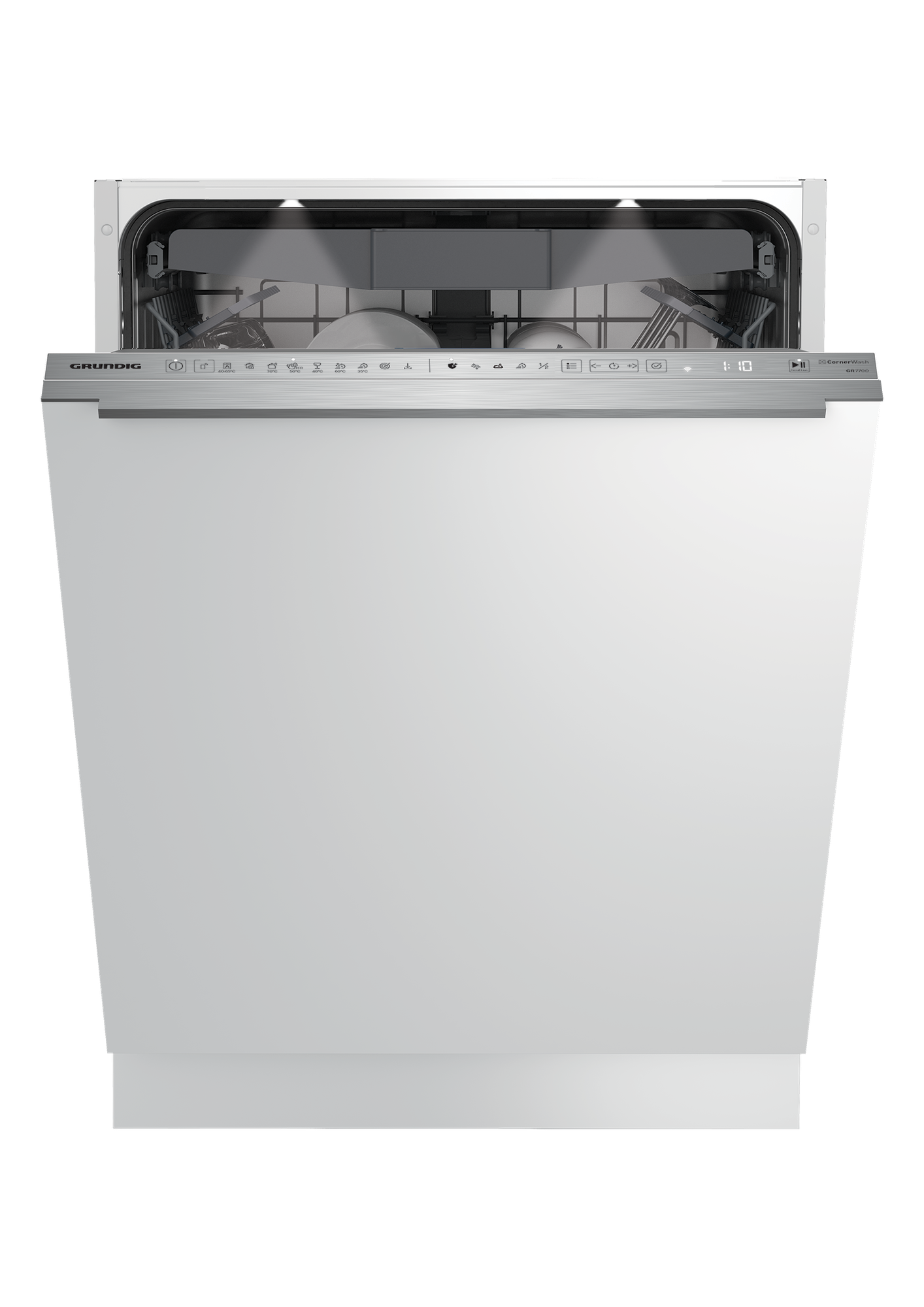 Встраиваемая посудомоечная машина Grundig GNVP4551PW, 60 см, белый