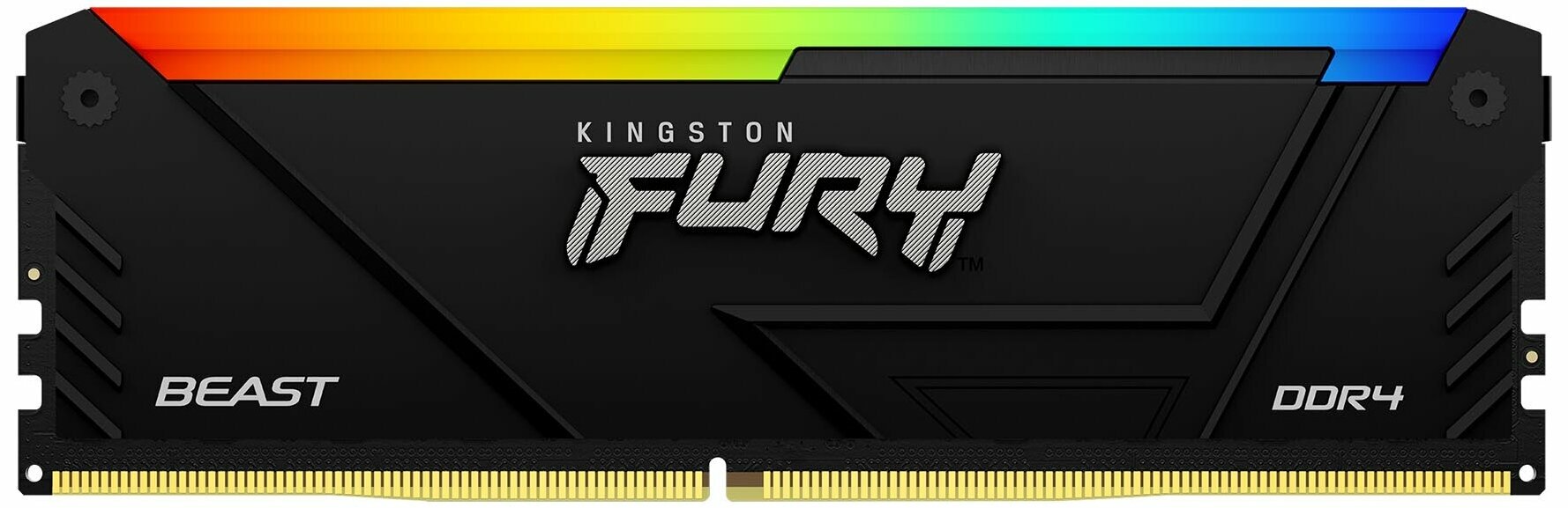 Оперативная память Kingston Fury Beast RGB 32 ГБ DDR4 3200 МГц DIMM CL16 (KF432C16BB2A/32)