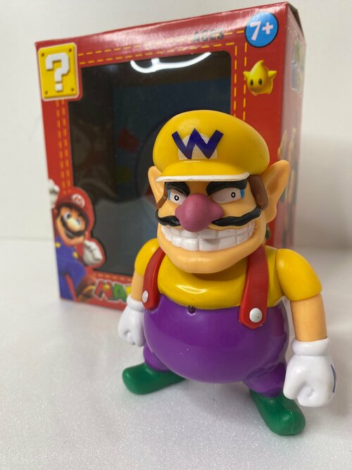 Марио и персонажи из игры фигурка