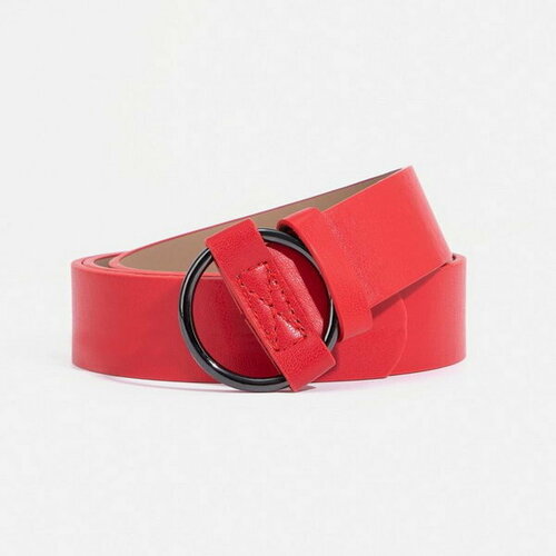 фото Ремень сима-ленд, размер 105, красный сима-лэнд