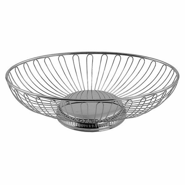 фото Ваза для фр. овал. 29*19см нерж. (Ilsa)