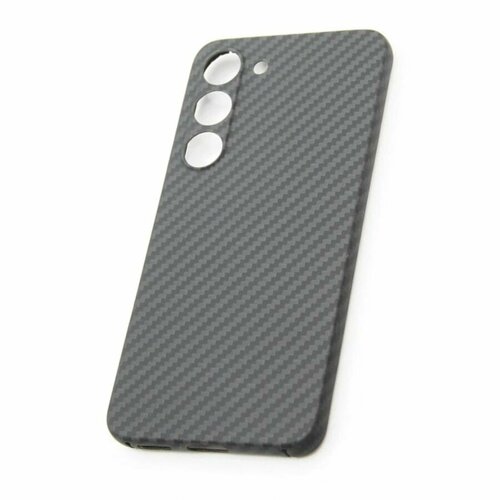 Кевларовый чехол DiXiS Carbon Case для Samsung Galaxy S23 FE (BS23FE-0M), черный