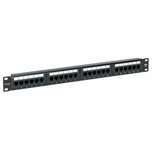 Патч-панель 19дюйм 1U кат.5E UTP неэкранир. 24 порта RJ45 Dual IDC TERACOM PRO EKF TRP-PPNL-5EUTP-1U24 патч панель teracom pro 19 cat 6 1u неэкранированная utp 24 порта rj 45 dual idc ekf trpppnl6utp1u24 1 шт