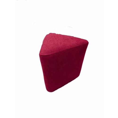 Пуф треугольный 35 см. красный