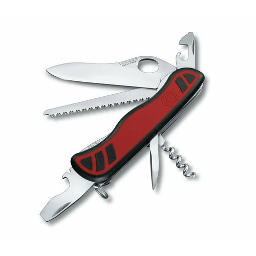 фото Нож перочинный forester m grip, красный, 11,1х3,5х1,8 см, victorinox, 0.8361. mc