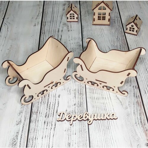 Саночки сборные 2 шт. фанера.