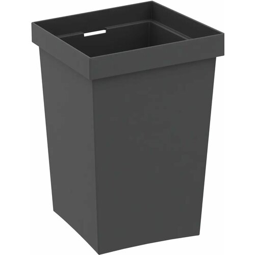 Контейнер для хранения Delinia ID 10x10x14.7 см пластик цвет серый