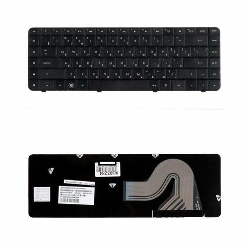 Keyboard / Клавиатура для ноутбука HP G56, G62, Compaq Presario CQ56, CQ62, черная, гор. Enter ZeepDeep клавиатура zeepdeep партномер 605922 251 для ноутбука hp g56 g62 compaq presario cq56 cq62 черная гор enter