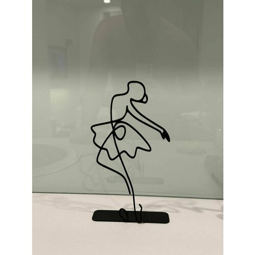Статуэтка для интерьера металлическая Балерина 1250₽
