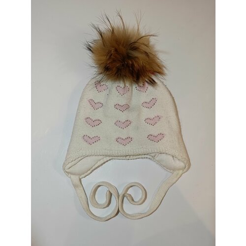 фото Шапка , размер 48-50, белый ocean angel