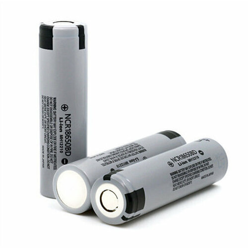 Аккумулятор Panasonic Li-Ion 18650 NCR18650BD, 3.7V 3200mAh,10A. Сделано в Японии. 1 банка аккумулятор li ion 3200 ма·ч 3 6 в panasonic ncr18650bd в упаковке 1 шт