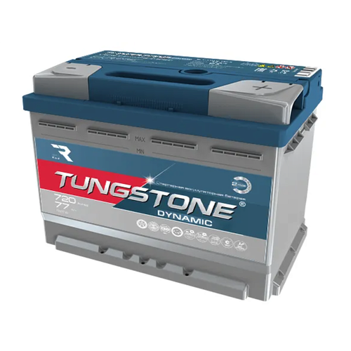 Аккумулятор автомобильный TUNGSTONE DYNAMIC L3 77Ah 720A ОП (278х175х190) L3 278x175x190