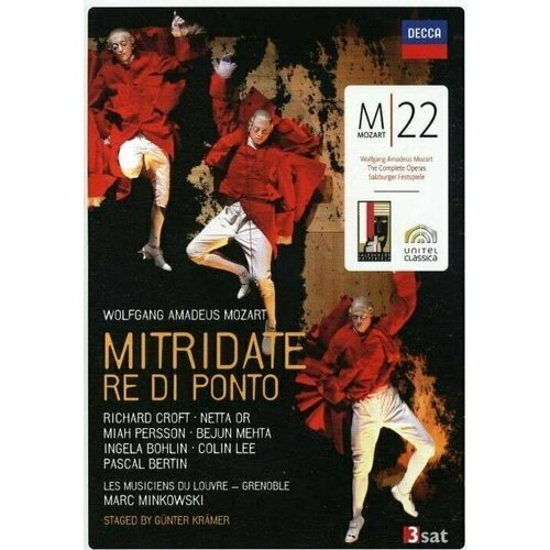 Mozart: Mitridate, Re di Ponto. Les Musiciens du Louvre, Marc Minkowski. 2 DVD