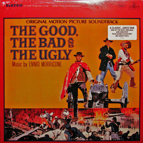 AUDIO CD Ennio Morricone - The Good, The Bad And The Ugly (Original Motion Picture Soundtrack). 1 LP kermode mark the good the bad and the multiplex