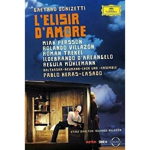 Blu-ray Donizetti: L'elisir d'amore. Stage Director: Rolando Villaz n (1 BR)
