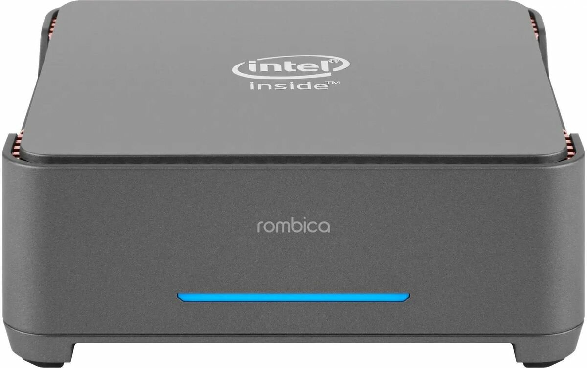 Неттоп ROMBICA Horizon N5 NCN581P, Intel Celeron N5105, LPDDR3 8ГБ, Intel UHD Graphics, Windows 10 Professional, серый [pcmi-0104]