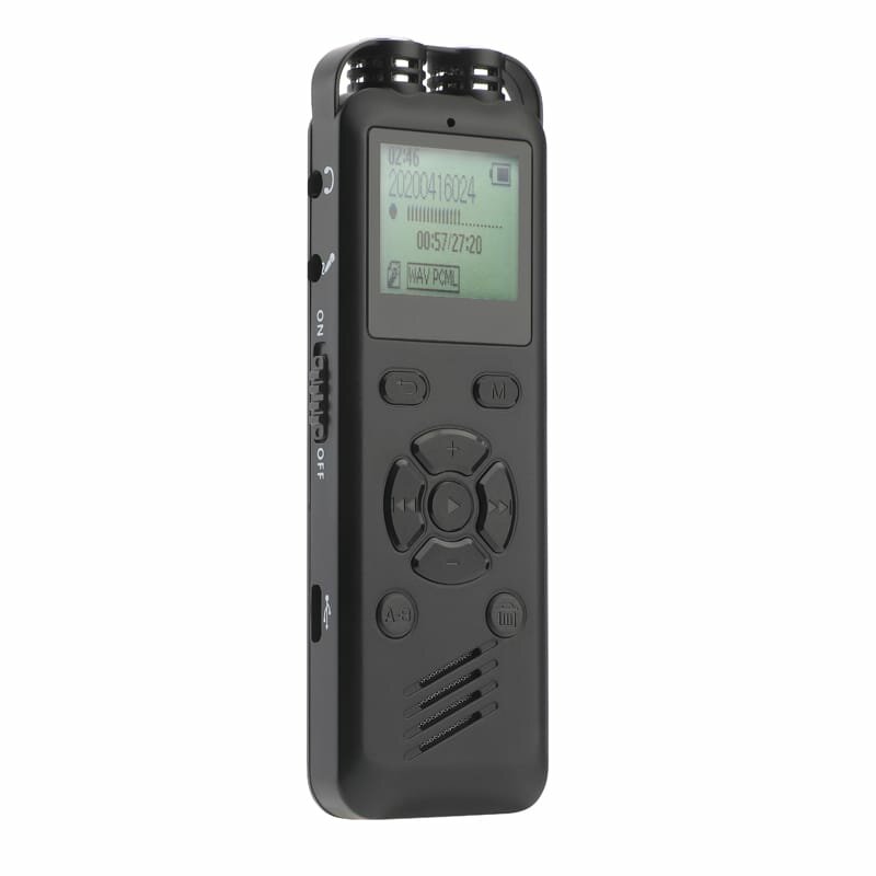 Компактный диктофон с ЖК-дисплеем и динамиком SV-550, 32 GB памяти, 2 микрофона, датчик звука, — фото 5
