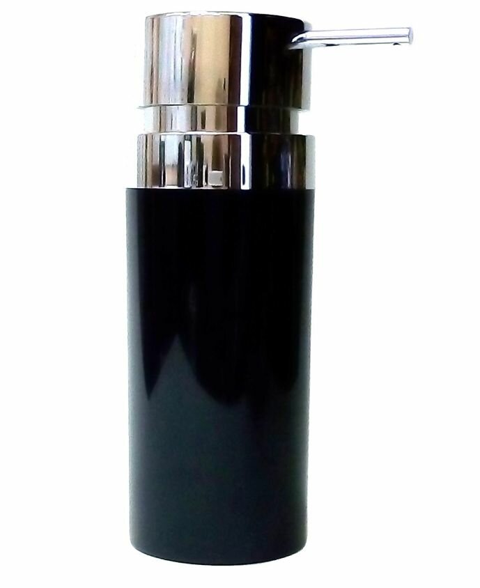 Дозатор для жидкого мыла Primanova M-E31-13 LENOX цвет темно-синий материал пластик настольный объем 250 мл размер 10x65x186 см