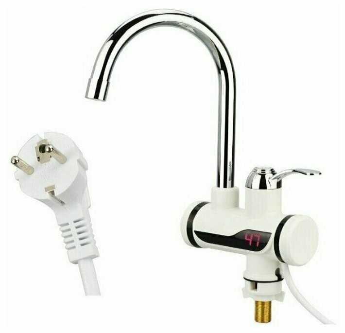 Кран для мгновенного нагрева воды Instant Electric Heating Water Faucet