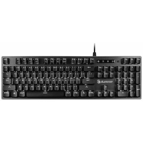 Клавиатура A4 Bloody B760 механическая черный USB for gamer LED 558500₽