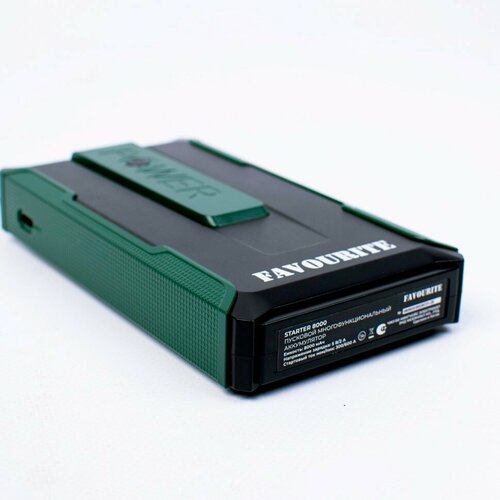 Пусковой многофункциональный аккумулятор 8000 мАч 5В2А 12В 300600 А FAVOURITE STARTER 8000 5291₽