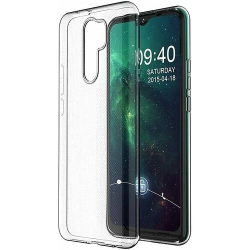 Mariso Чехол-накладка для Xiaomi Redmi 9 (clear) mariso чехол накладка poket с карманом для карт для realme 9 5g 9 pro clear прозрачный