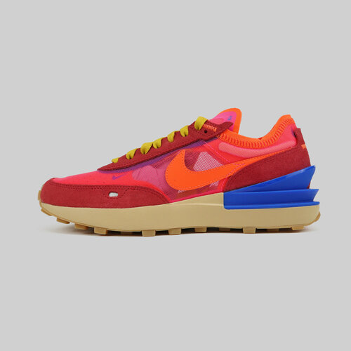 Кроссовки NIKE Waffle One, размер 41 EU, коралловый, розовый