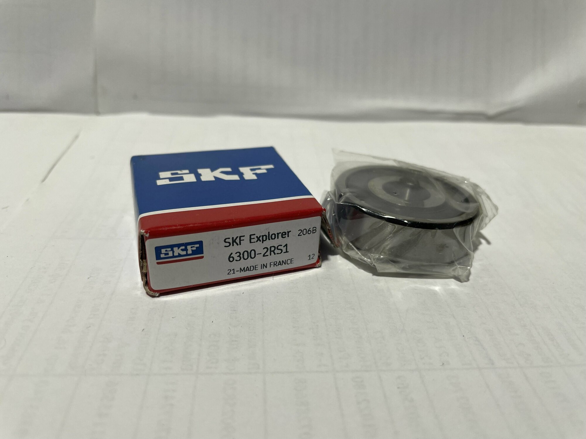 Подшипник SKF 6300-2RS1 (комплект 10шт. )