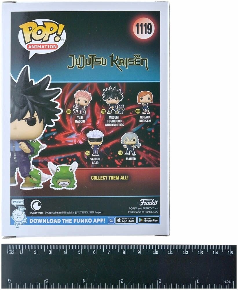 Фигурка Funko POP! Магическая битва: Мэгуми Фусигуро с лягушками - фото №9