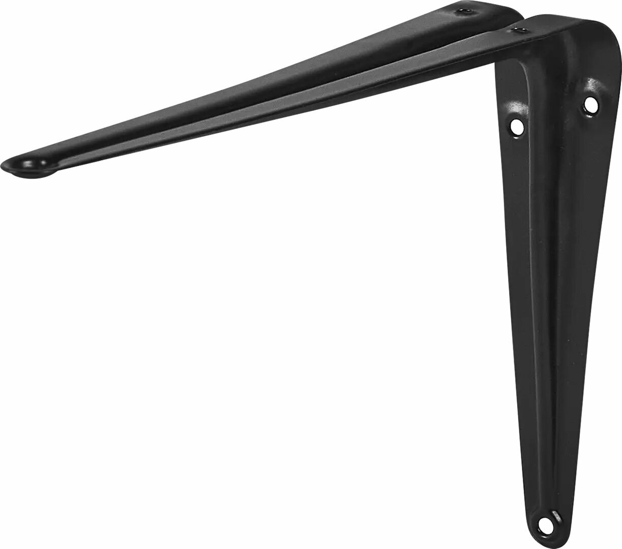 фото Кронштейн Normo 15х20 см нагрузка до 15 кг цвет черный