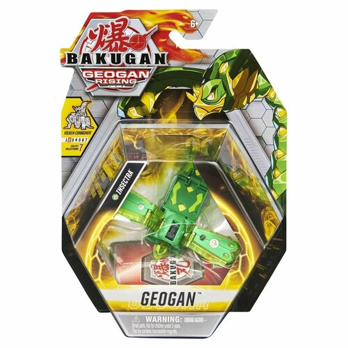 Фигурка - трансформер Bakugan Геоган, Инсектра Сезон 3 6059850/20131555 фигурка трансформер геоган бакуган сезон 3